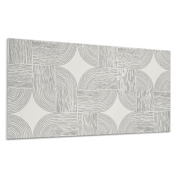 Pvc panel na stenu Geometrické čiary v rozložení