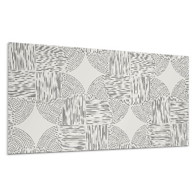 Panel na stenu Geometrické čiary v rozložení