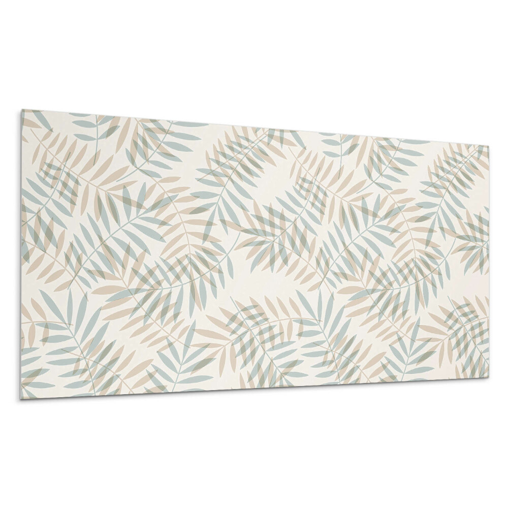 Pvc panel na stenu Listy v jemnom vzore