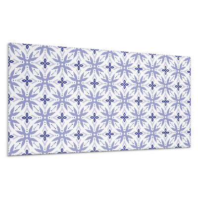 Panel na stenu Geometrický vzor s kvetmi