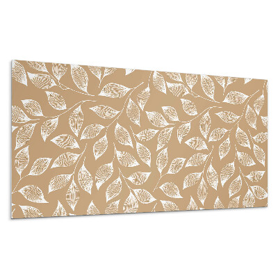 Obkladový panel na stenu Listy na textúrovanom pozadí