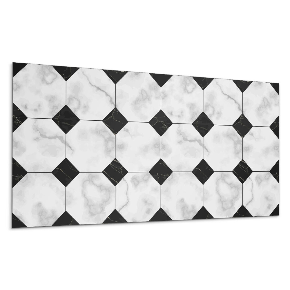 Nástenný panel PVC Geometrické vzory dlaždíc