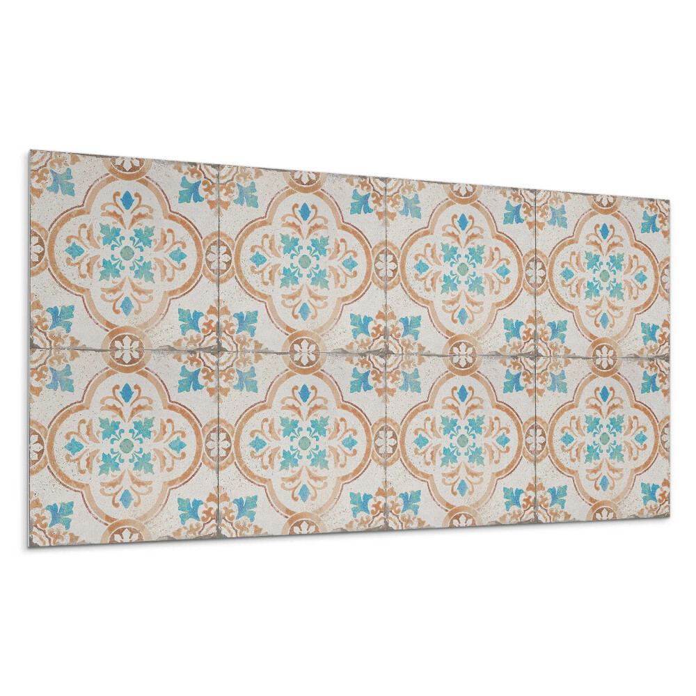 Stenový panel Dekoratívny motív s kvetmi