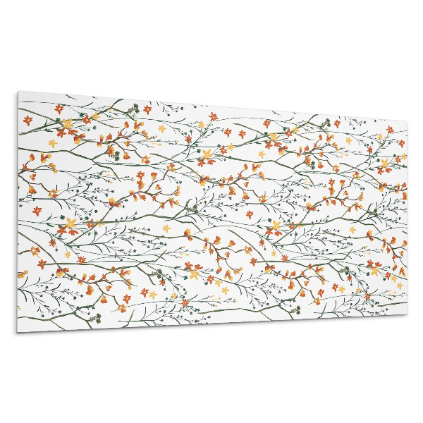 Nástenný panel PVC Kvetinový vzor na pozadí