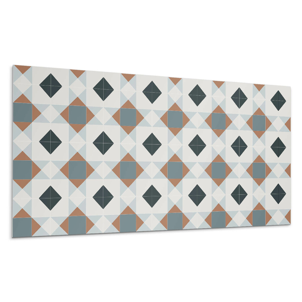 Pvc panel na stenu Geometrický vzor dlaždíc