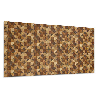 Pvc panel na stenu Geometrický drevený vzor