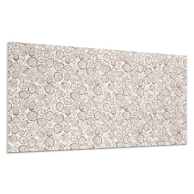 Stenový panel Vzory kmeňov stromov v pozadí