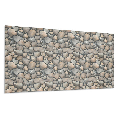 Obkladový panel na stenu Vzor z kameňov na pozadí