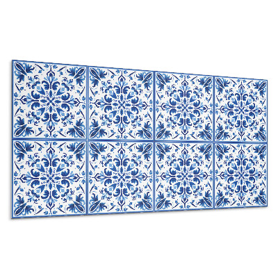 Pvc panel na stenu Kvetinový vzor v symetrii