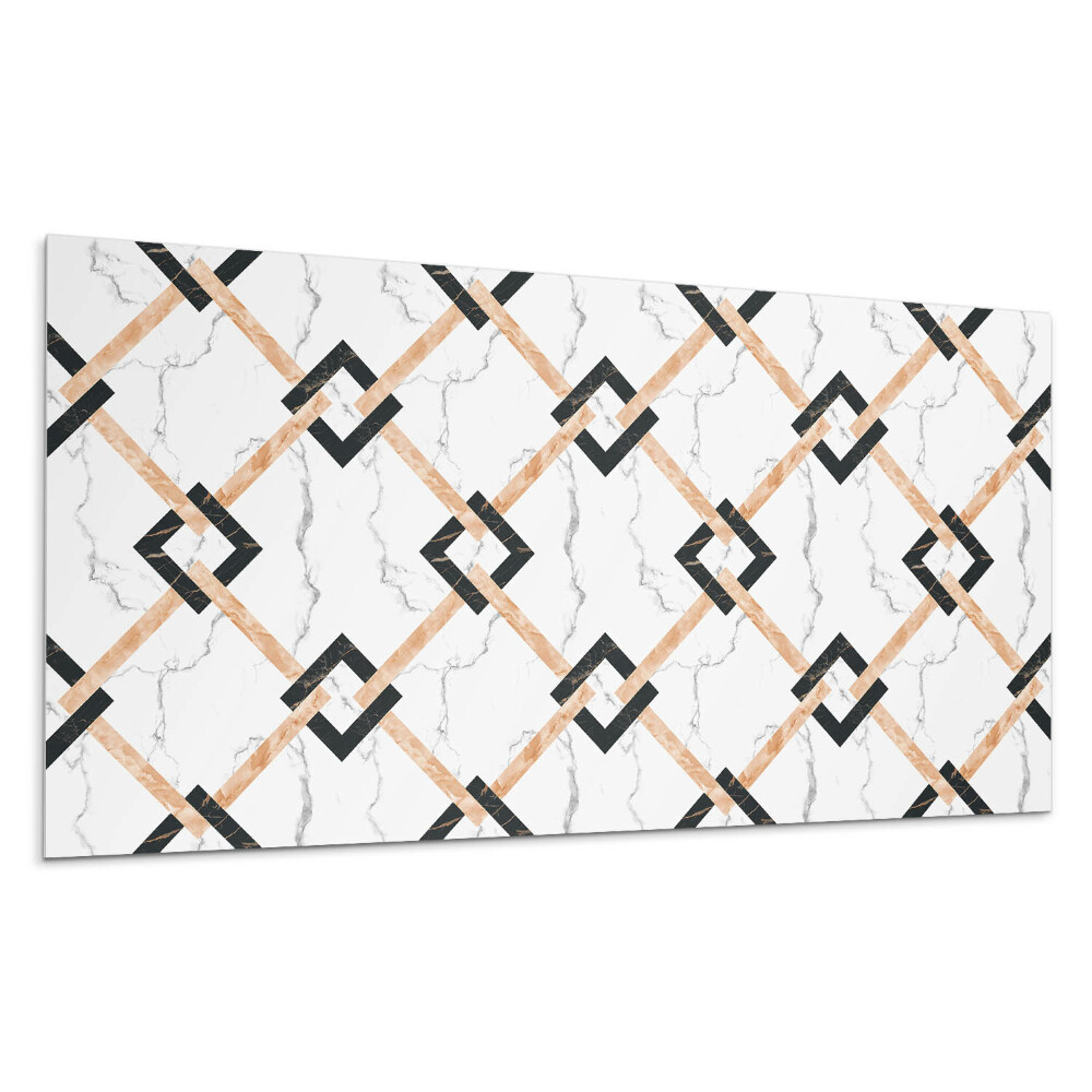 Stenový panel Geometrické mramorové vzory