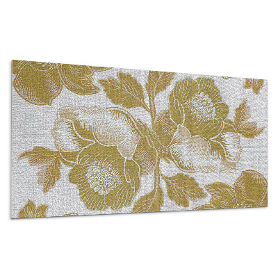 Pvc panel na stenu Kvetinový vzor na pozadí