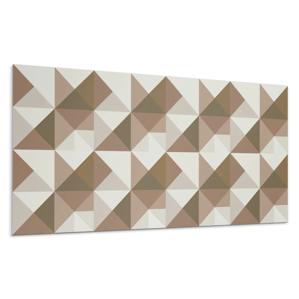 Pvc panel na stenu Geometria v trojuholníkoch