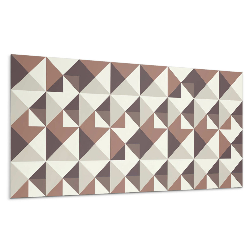 Nástenný panel PVC Geometrický vzor s trojuholníkmi