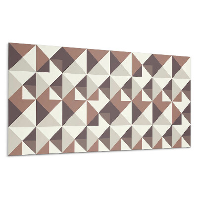 Nástenný panel PVC Geometrický vzor s trojuholníkmi