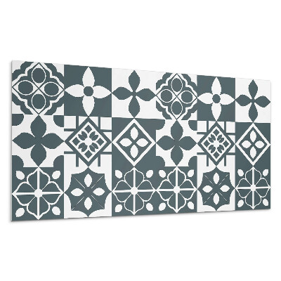 Stenový panel Geometrické vzory v dlaždiciach