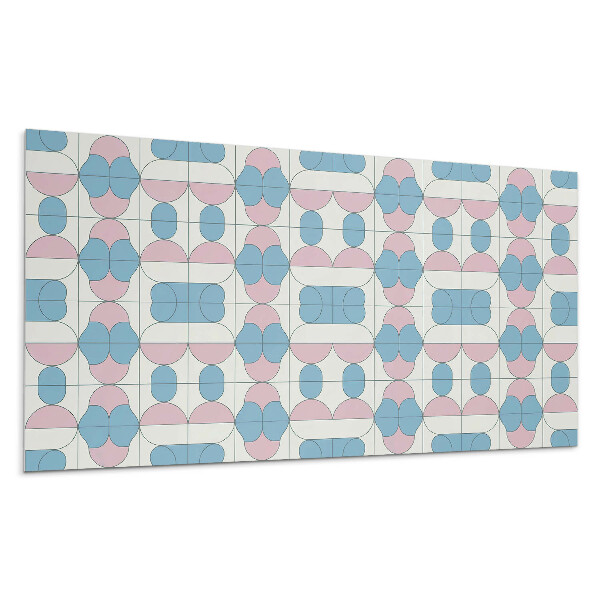Stenový panel Abstraktný geometrický vzor