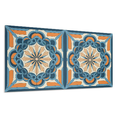 Pvc panel na stenu Mandala vzor s kvetinovým motívom