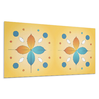 Nástenný panel PVC Geometrický kvetinový vzor