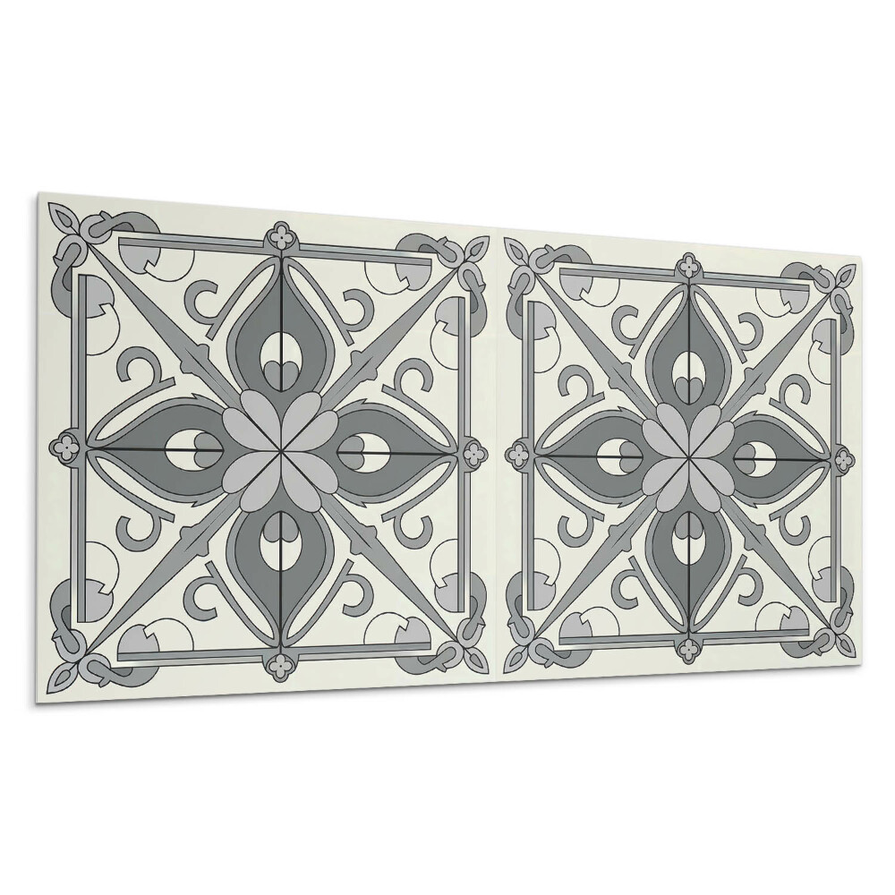 Panel na stenu Kvetinový vzor so symetriou