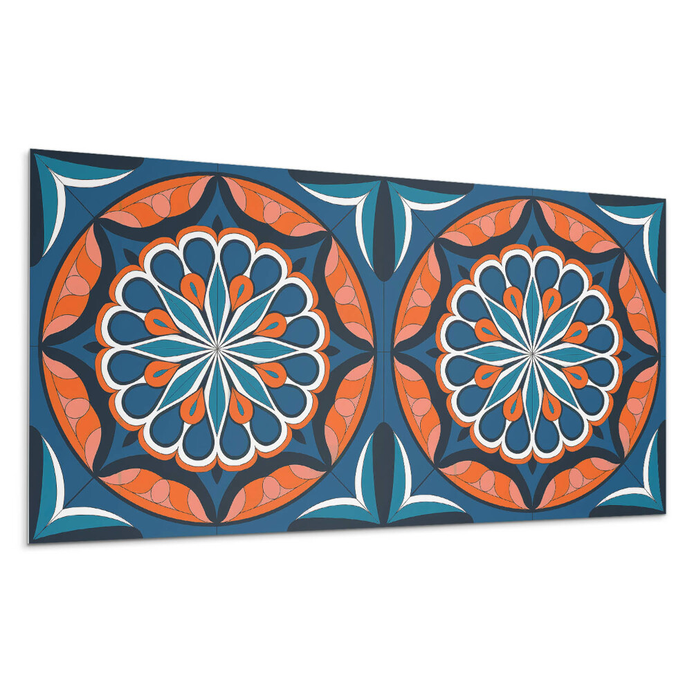 Stenový panel Mandala vzor s listami