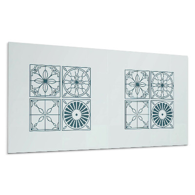 Stenový panel Geometrické vzory dlaždíc