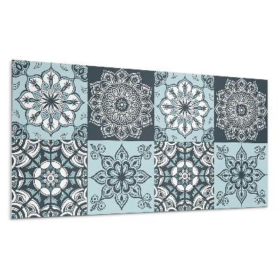 Panel na stenu Mandalové vzory v mriežke