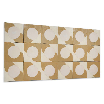 Panel na stenu Geometrické kruhy a oblúky