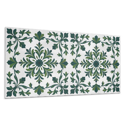 Stenový panel Rastlinný vzor s ornamentami