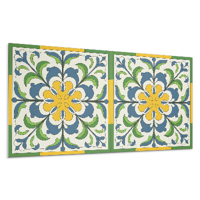 Pvc panel na stenu Kvetinový motív s listami