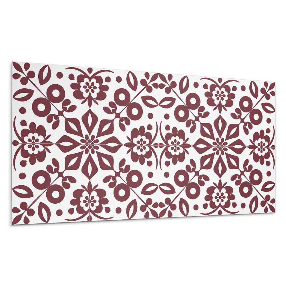 Nástenný panel PVC Kvetinový vzor s listami