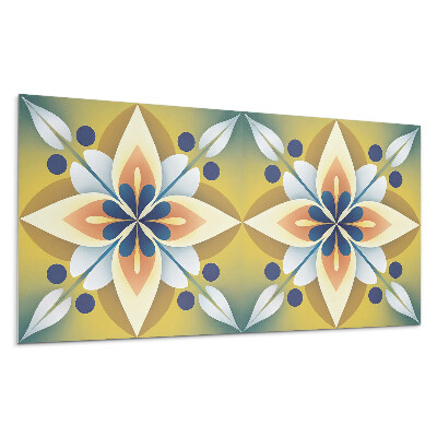 Pvc panel na stenu Kvetinový vzor mandaly