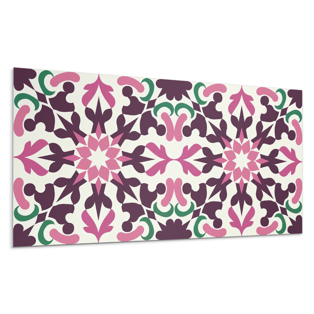 Nástenný panel PVC Symetrický rastlinný vzor