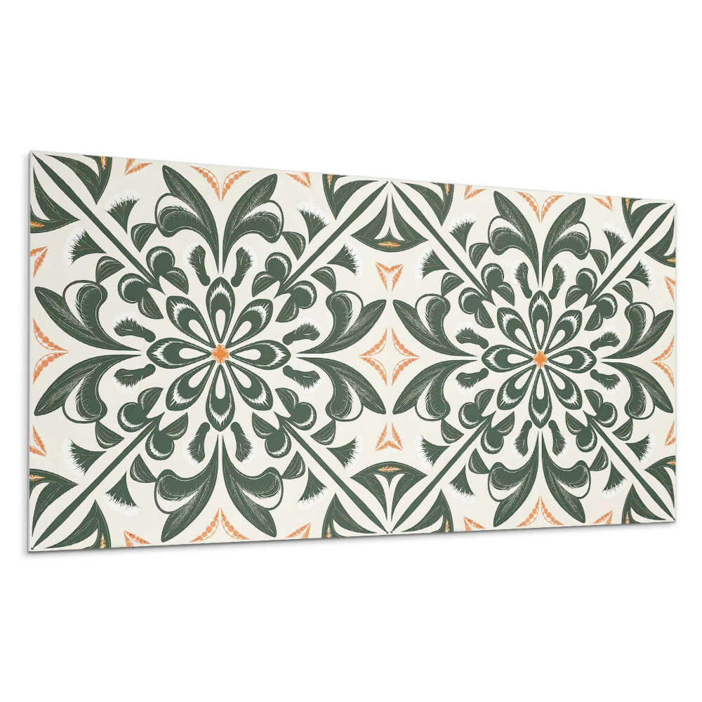 Stenový panel Kvetinový vzor s listami