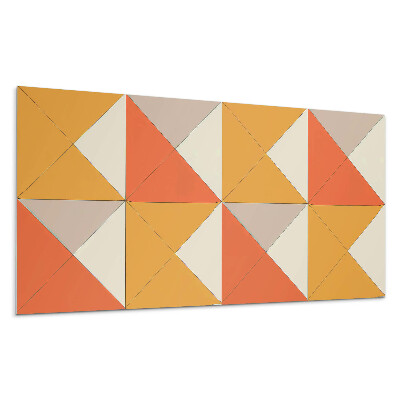 Panel na stenu Geometrické trojuholníky v aranžmáne