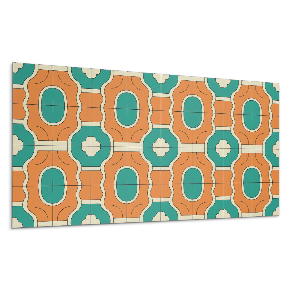 Panel na stenu Geometrický kockovaný vzor