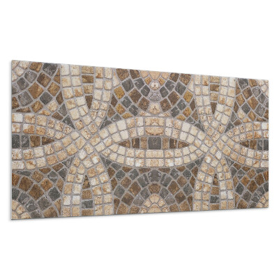 Obkladový panel na stenu Mozaikový vzor v tkaní