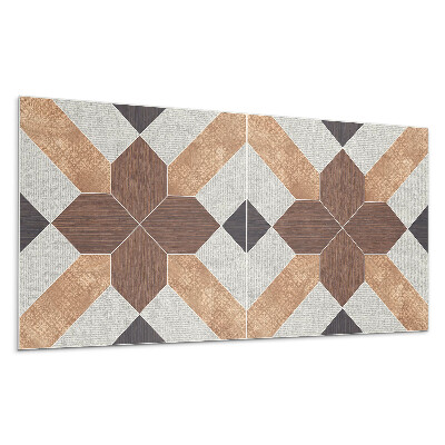 Stenový panel Geometrický vzor s motívom