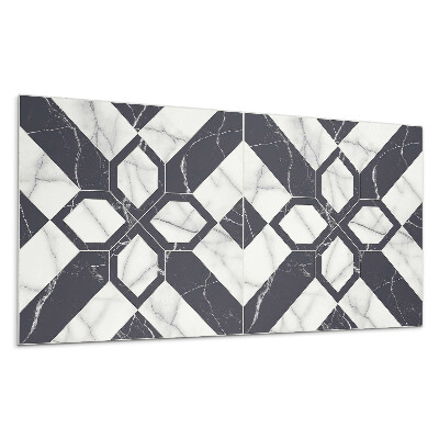 Nástenný panel PVC Geometrický mramorový vzor