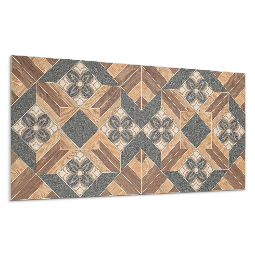 Pvc panel na stenu Vzor s kvetinovými motívmi