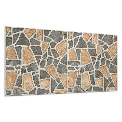 Panel na stenu Kamenný mozaikový vzor