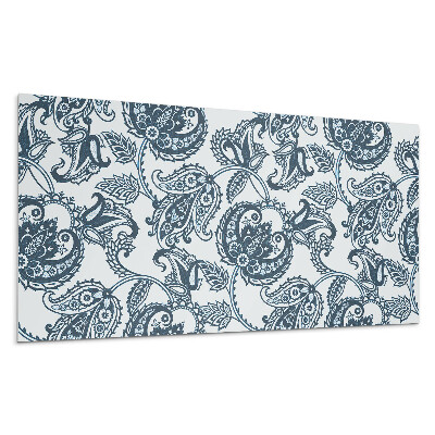 Stenový panel Rastlinný vzor s detailmi