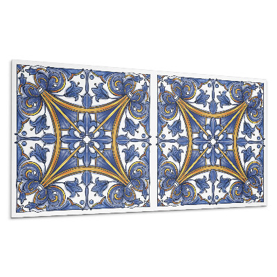 Panel na stenu Rastlinný vzor s ornamentami