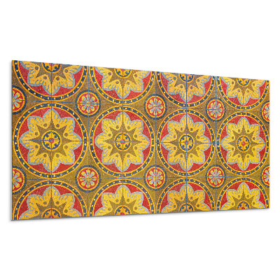 Stenový panel Vzor s kvetinovými motívmi