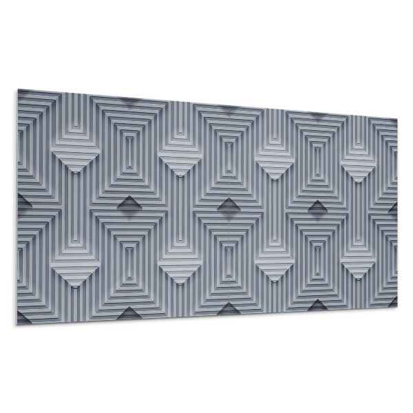 Panel na stenu Viacvrstvový geometrický vzor