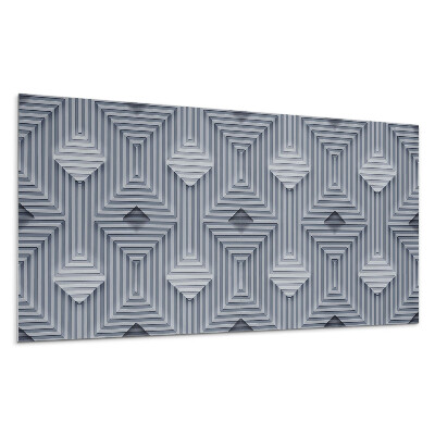 Nástenný panel PVC Viacvrstvový geometrický vzor