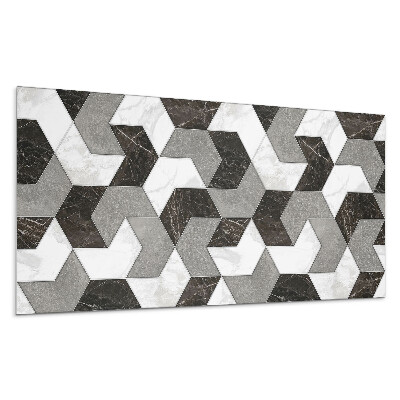 Nástenný panel PVC Geometrický vzor dlaždíc