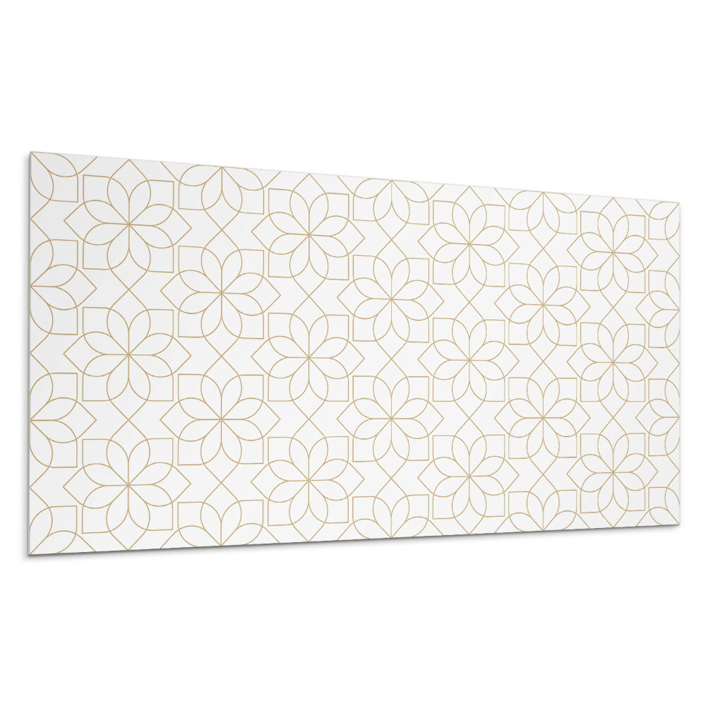 Nástenný panel PVC Geometrický kvetinový vzor