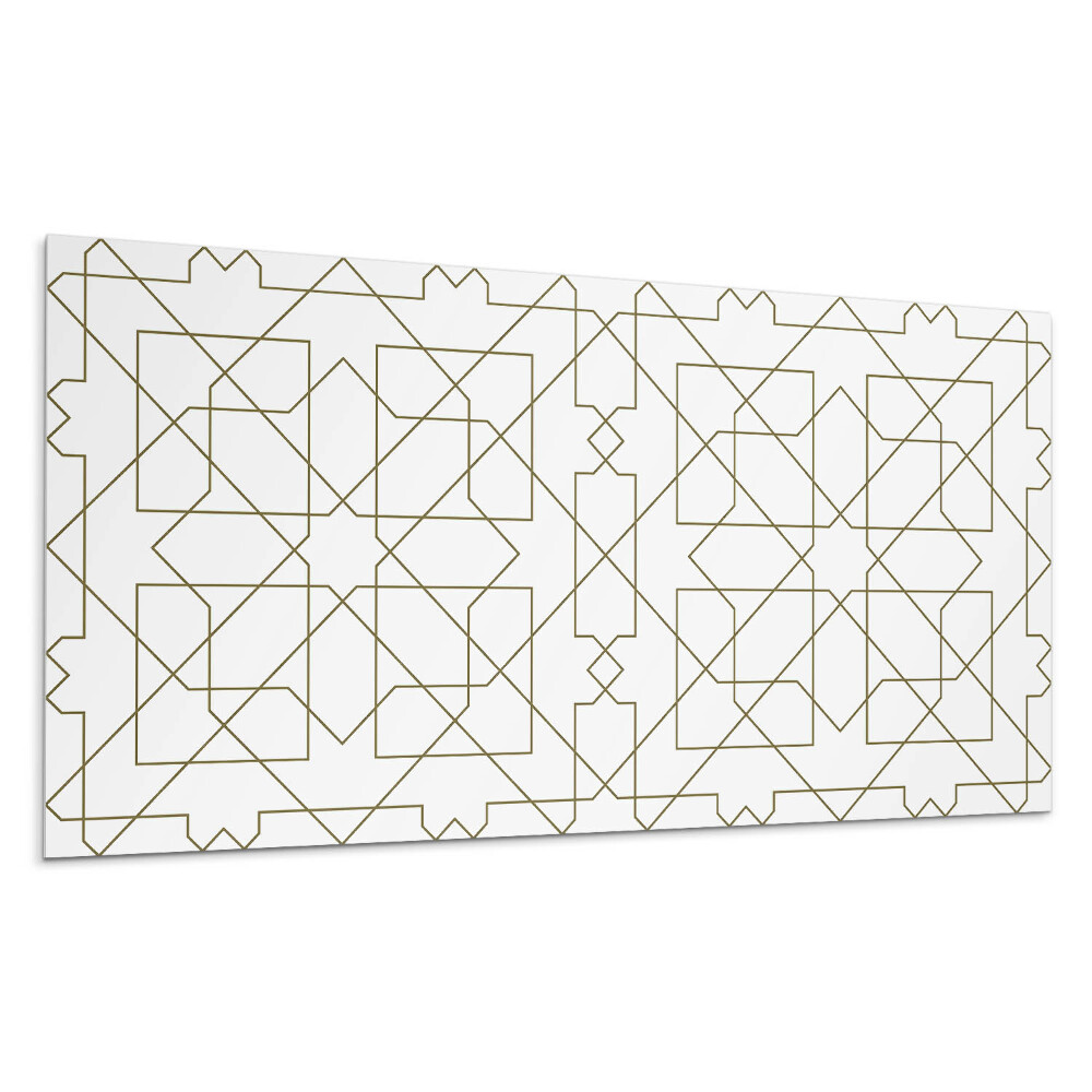 Stenový panel Geometrický čiarový vzor