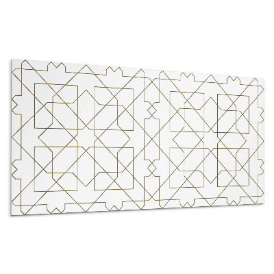 Stenový panel Geometrický čiarový vzor