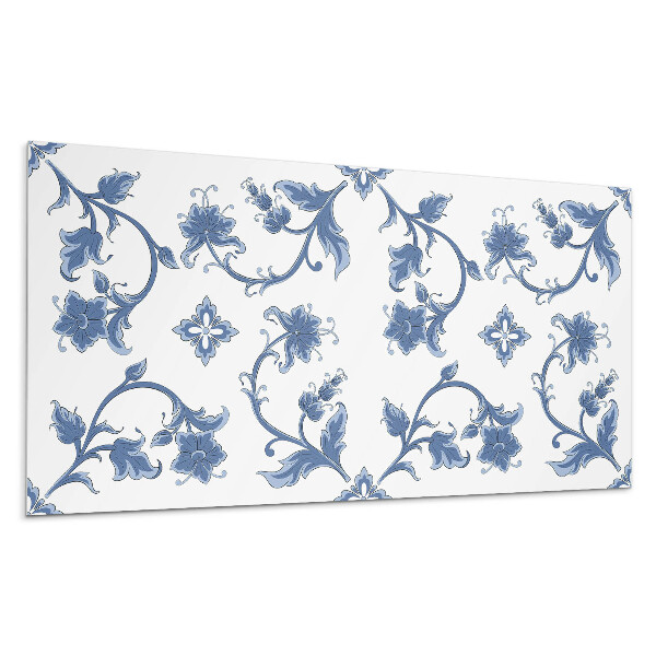 Stenový panel Kvetinový vzor na pozadí